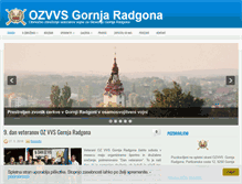 Tablet Screenshot of gornjaradgona.zvvs.si